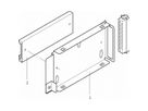 SCHROFF DIN rail adapter volgens DIN 43880