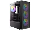 ANTEC AX26 RGB Elite PC case Midi Tower Gaming ATX, black