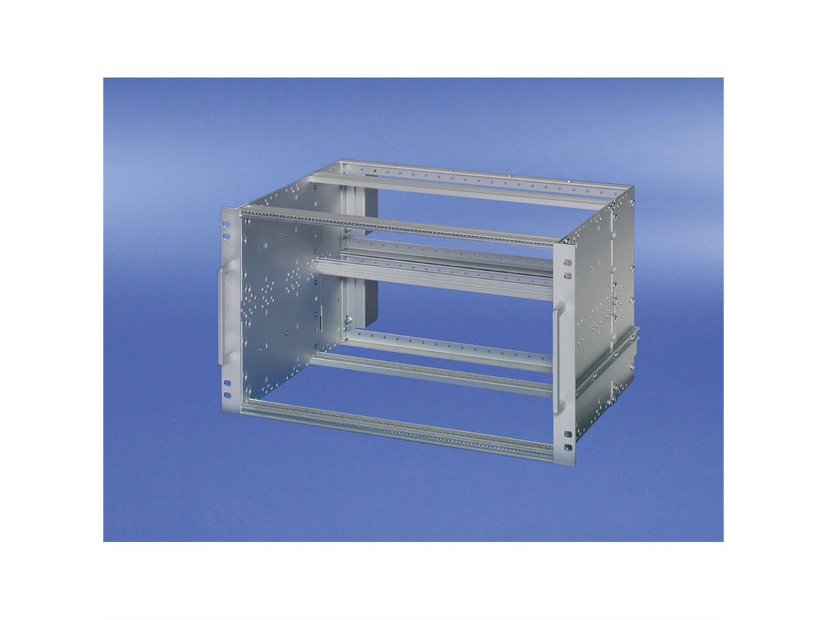 SCHROFF EuropacPRO 19" Subrack Kit for Railway, Retrofit Shielding, SNCF, 6 U, 84 HP, 320 mm