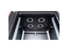 ROLINE 19-inch network cabinet Basic 26 U, 600x800 WxD glass door black