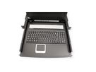 ATEN CL1000M KVM-Konsole, 43cm LCD, VGA, PS/2, UK-Layout