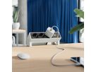 BACHMANN DESK2 3x earthing contact GST18, white
