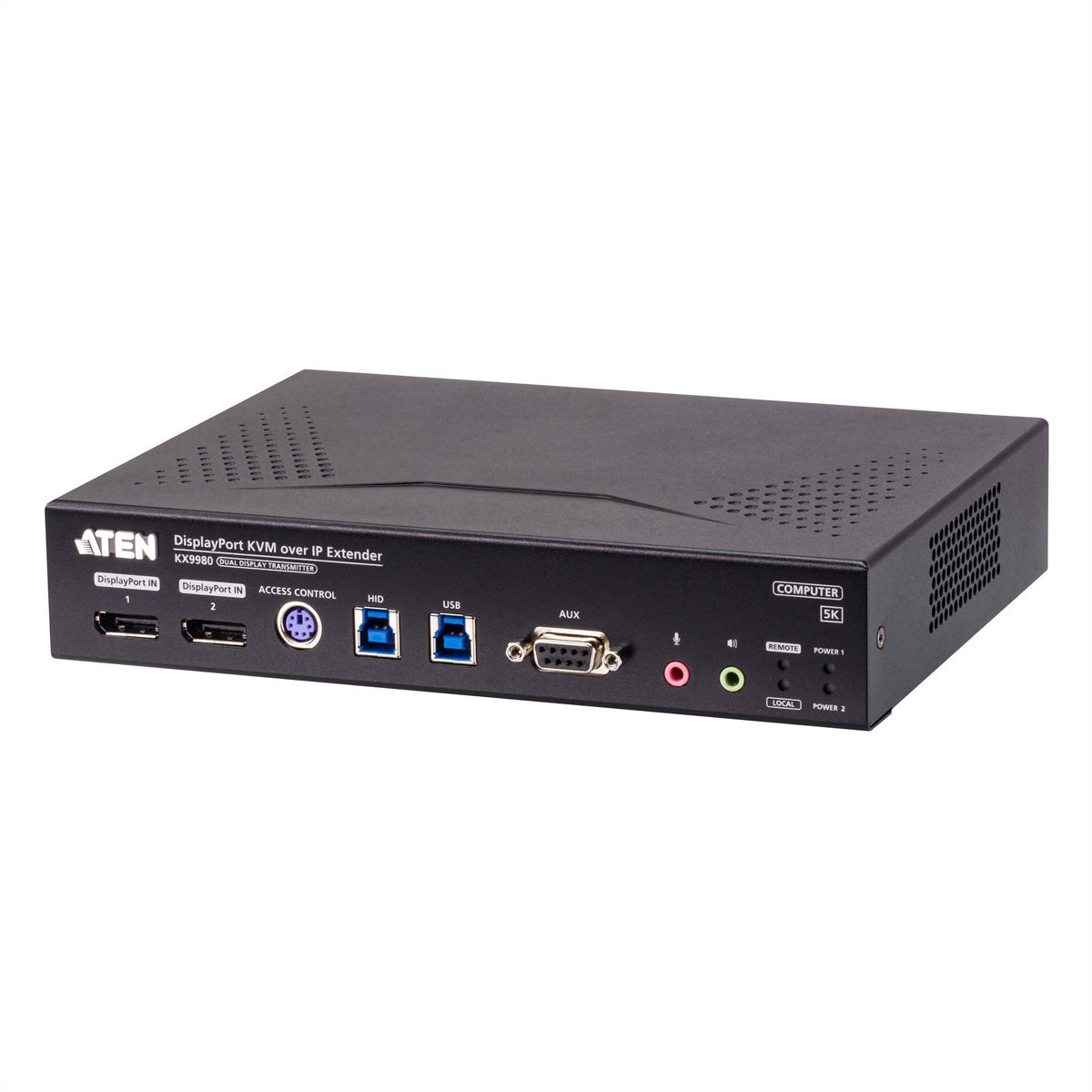 ATEN KX9980T 5K DisplayPort Dual Display KVM over IP-zender