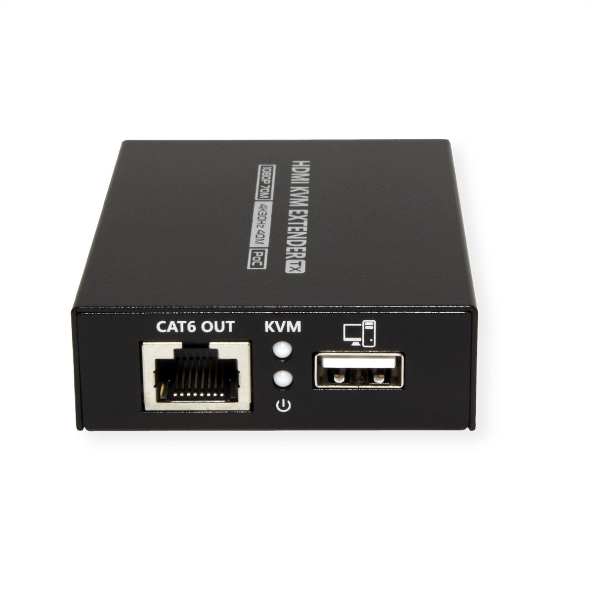 VALUE KVM-Extender via Cat.6/6A, HDMI 4K30, max. 40m