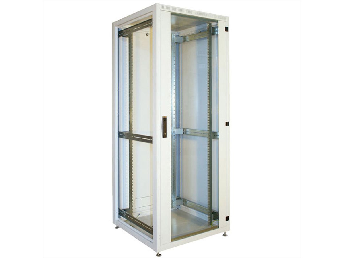 CONTEG RI7 ISeven IT-kast 42 HE, 800 x 800 mm, grijs