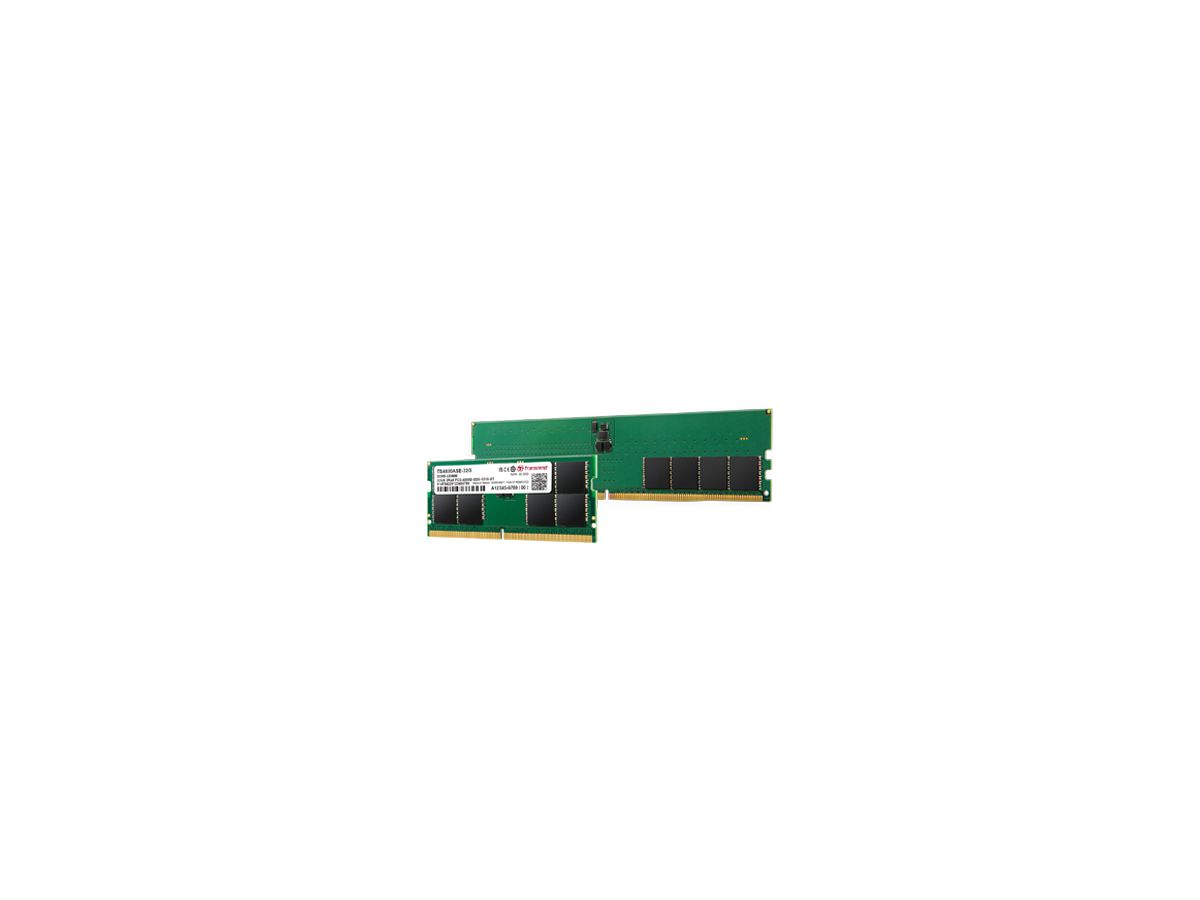 Transcend JetRam JM5600ALE-16G geheugenmodule 16 GB 1 x 16 GB DDR5 5600 MHz ECC