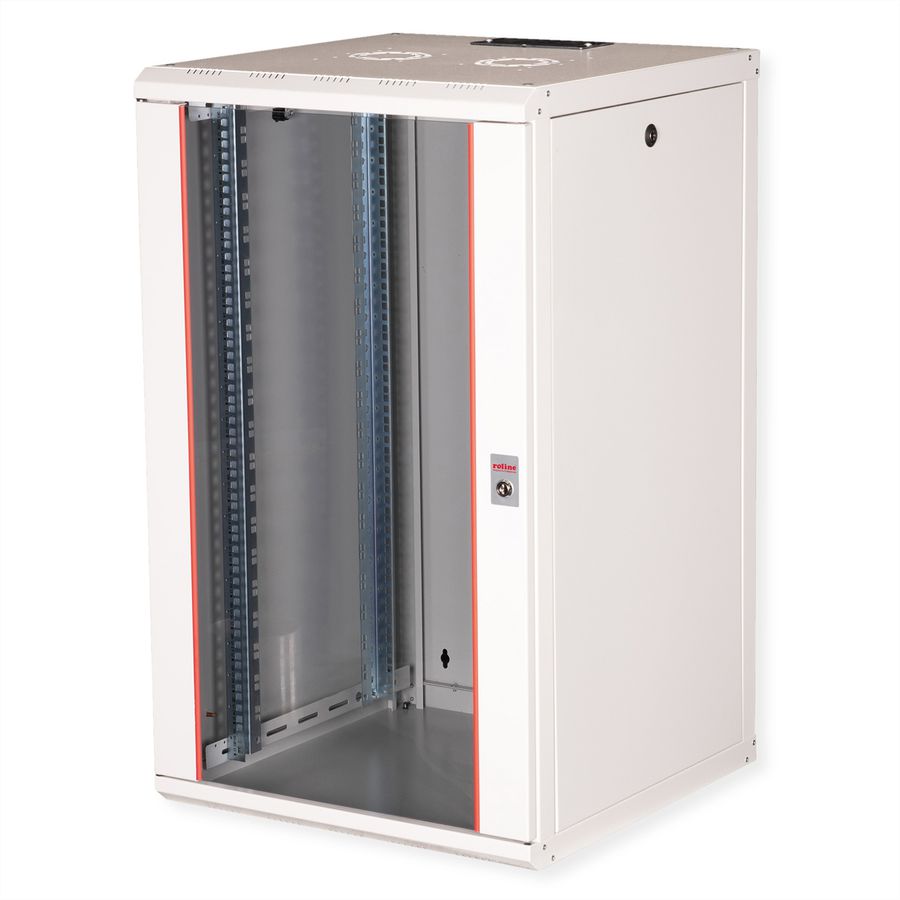 ROLINE 19-inch wall-mounted housing Pro 20 U, 600x600 WxD grey