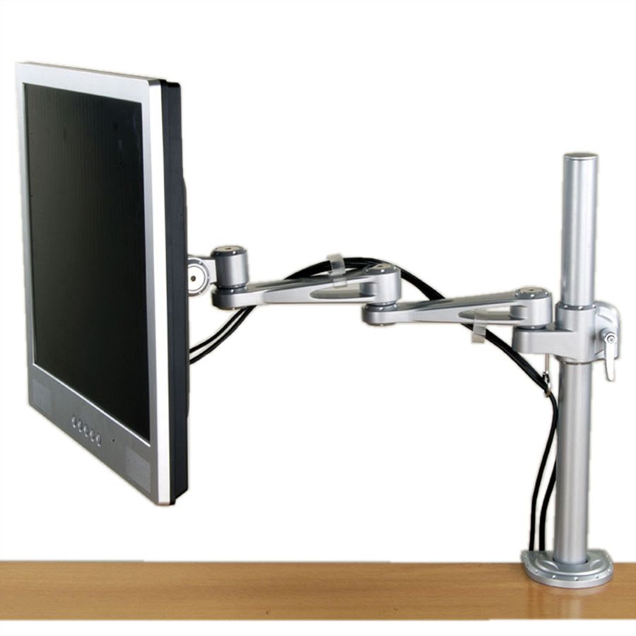 VALUE LCD Monitorarm, 4 draaipunten, tafel montage