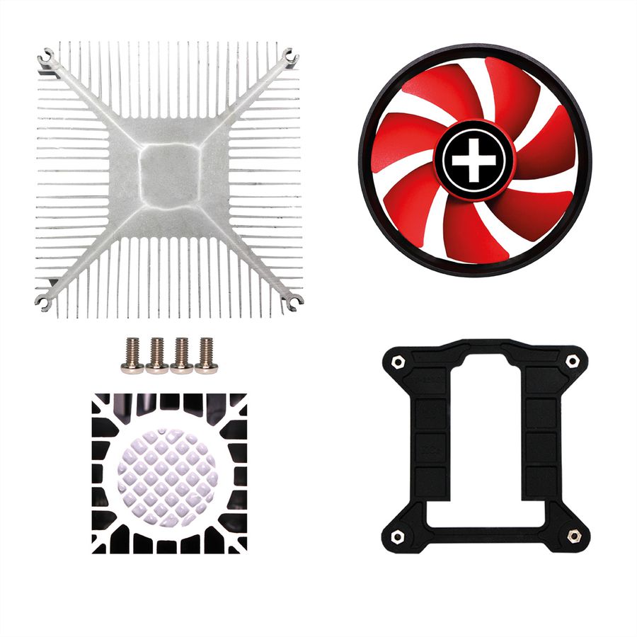 Xilence I350PWM Intel CPU Cooler , Top Blow, LGA 1700, 92mm PWM Fan, 110W TDP