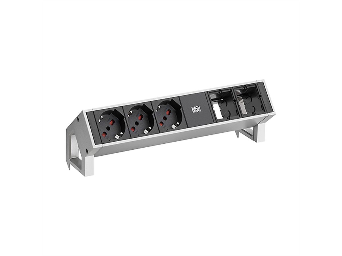 BACHMANN DESK2 3xP40 2xCM 0.2mGST18 Inox, Italy