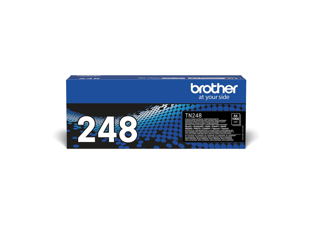 Brother TN-248BK tonercartridge 1 stuk(s) Origineel Zwart