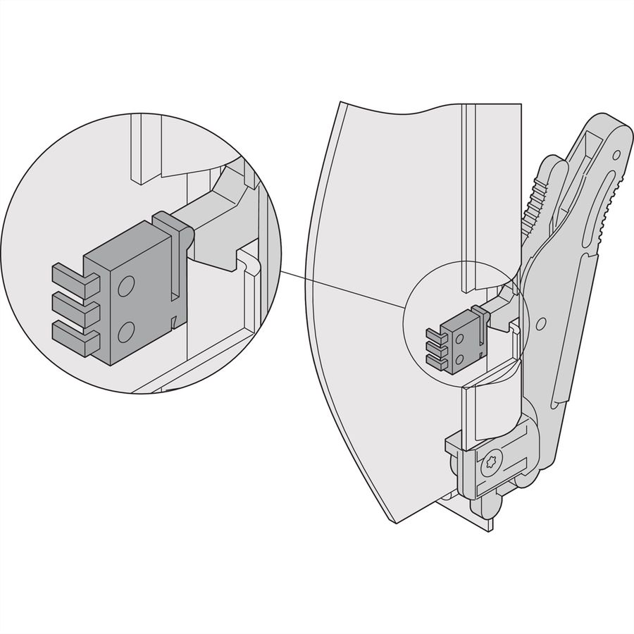 SCHROFF ATCA IEA Handle, Lever Style