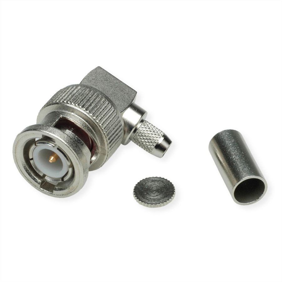 TELEGÄRTNER BNC Straight Plug, crimp/crimp G13 (0.4/2.5) Professional