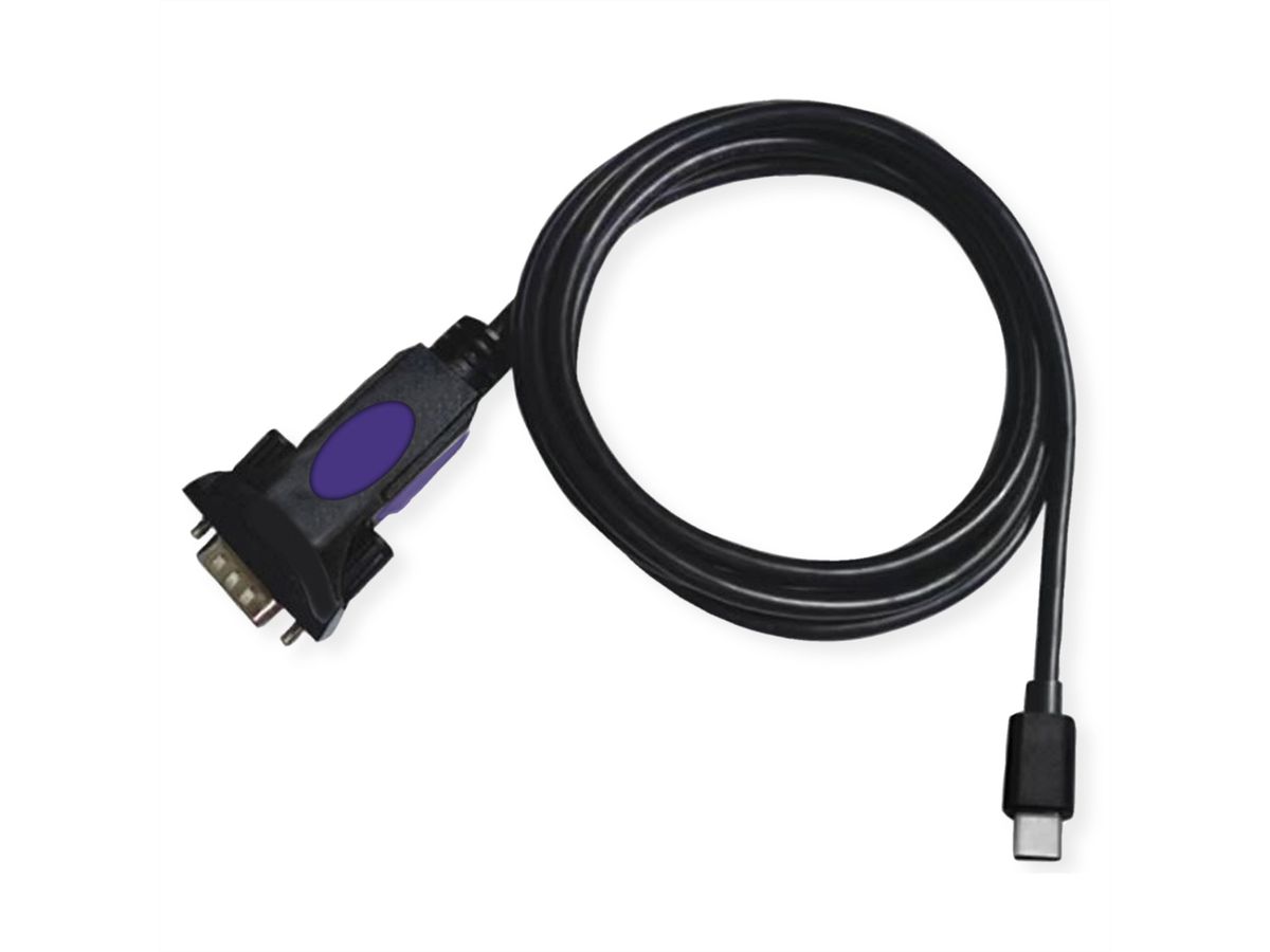 ROLINE converter kabel USB - serieel, FTDI Chipset, 1,8 m