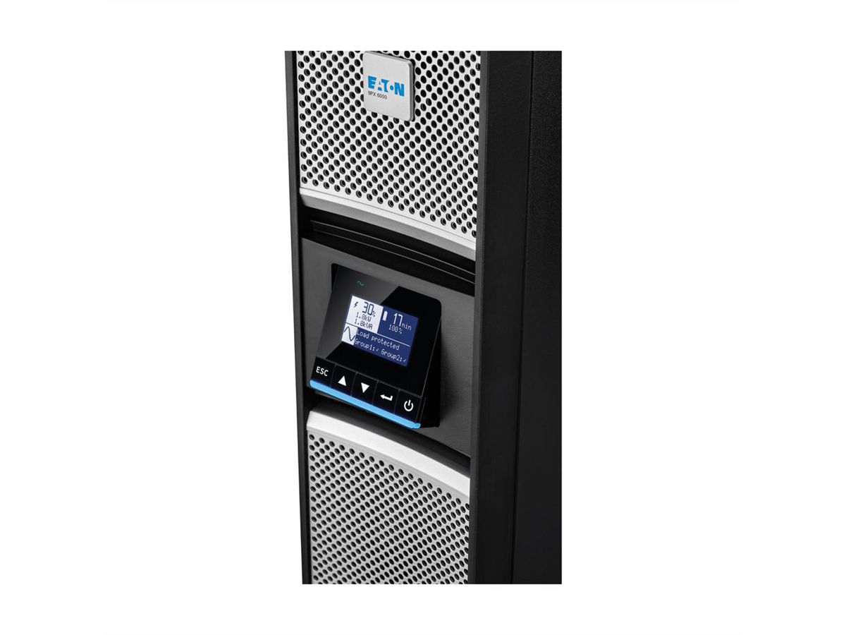 Eaton 9PX 6000i RT3U Netpack G2 mit Network-M3 & RM Kit (9RK) / Technologie: Online Doppelwandler