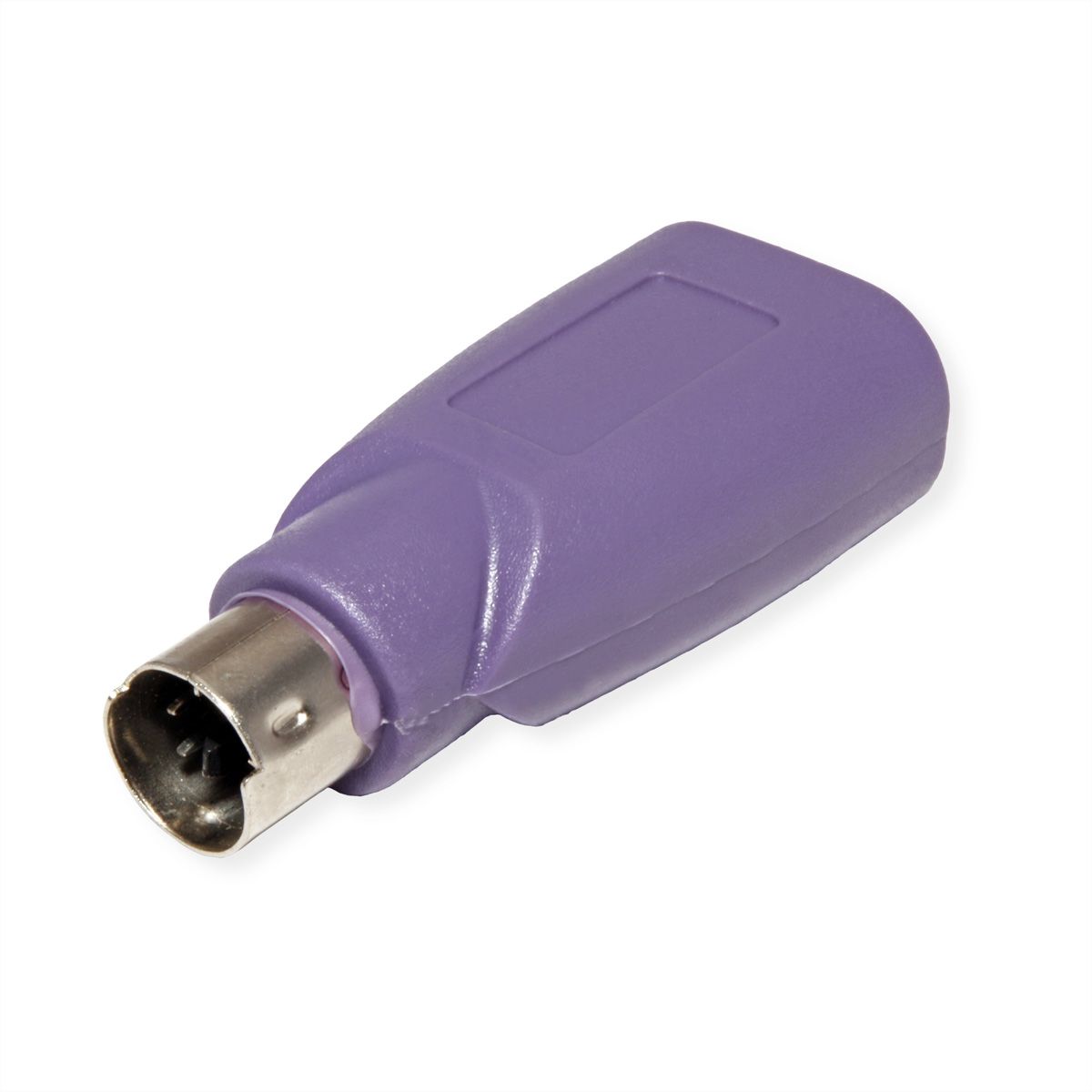VALUE PS/2 - USB toetsenbordadapter, paars