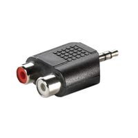 VALUE 3,5 mm (M) -naar-cinch (2x F) adapter