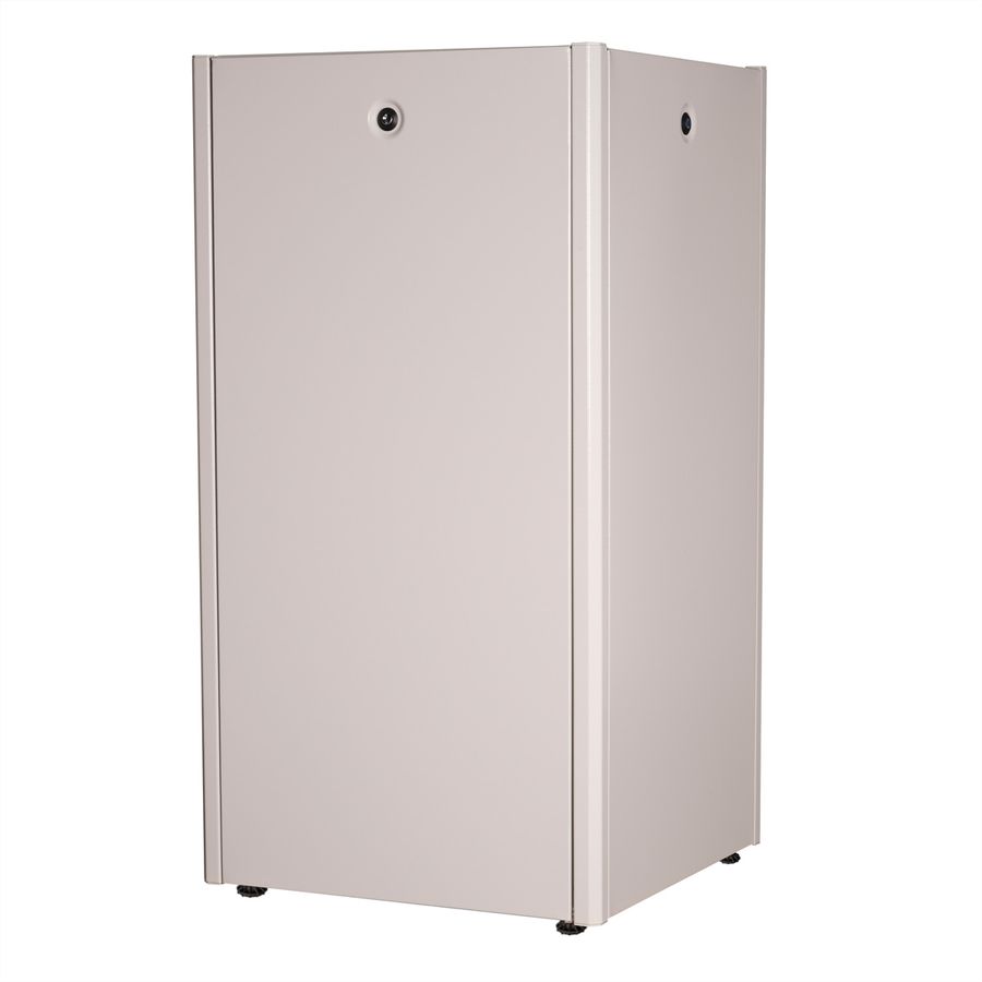 ROLINE 19-inch netwerkkast Basic 22 U, 600x600 BxD Glazen deur grijs