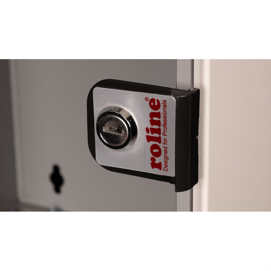 ROLINE 10-inch wandbehuizing 9 U, 312x300 BxD grijs