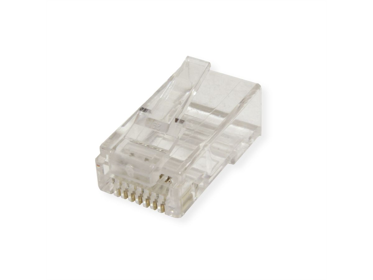 VALUE Cat.6/6A Modular Plug, UTP, for Stranded Wire, 100 pcs.