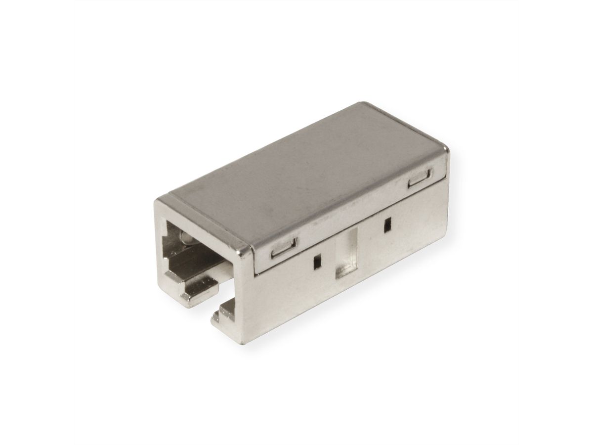 ROLINE RJ45 koppelstuk, afgeschermd, Cat.6A (Class EA), metalen behuizing