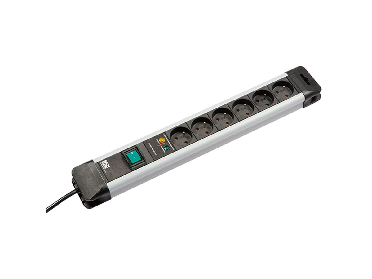 BACHMANN CONNECTUS 6xUTE 1xSPD 1xSchalter Strom 2,0m CEE7/7
