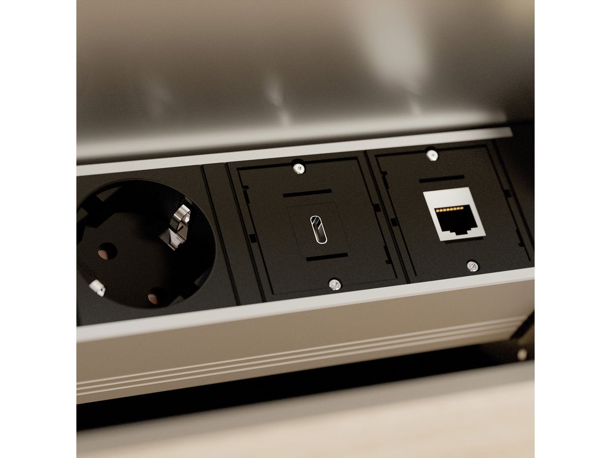 BACHMANN Keystone USB 3.1 koppeling type C female/female, 0,5 m