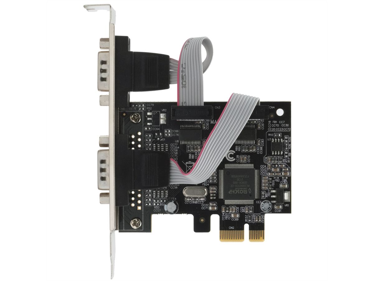 EXSYS EX-46012 2S seriële RS-232 PCIe kaart