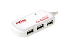 ROLINE USB 2.0 4-Poorts Hub met repeater, 12 m