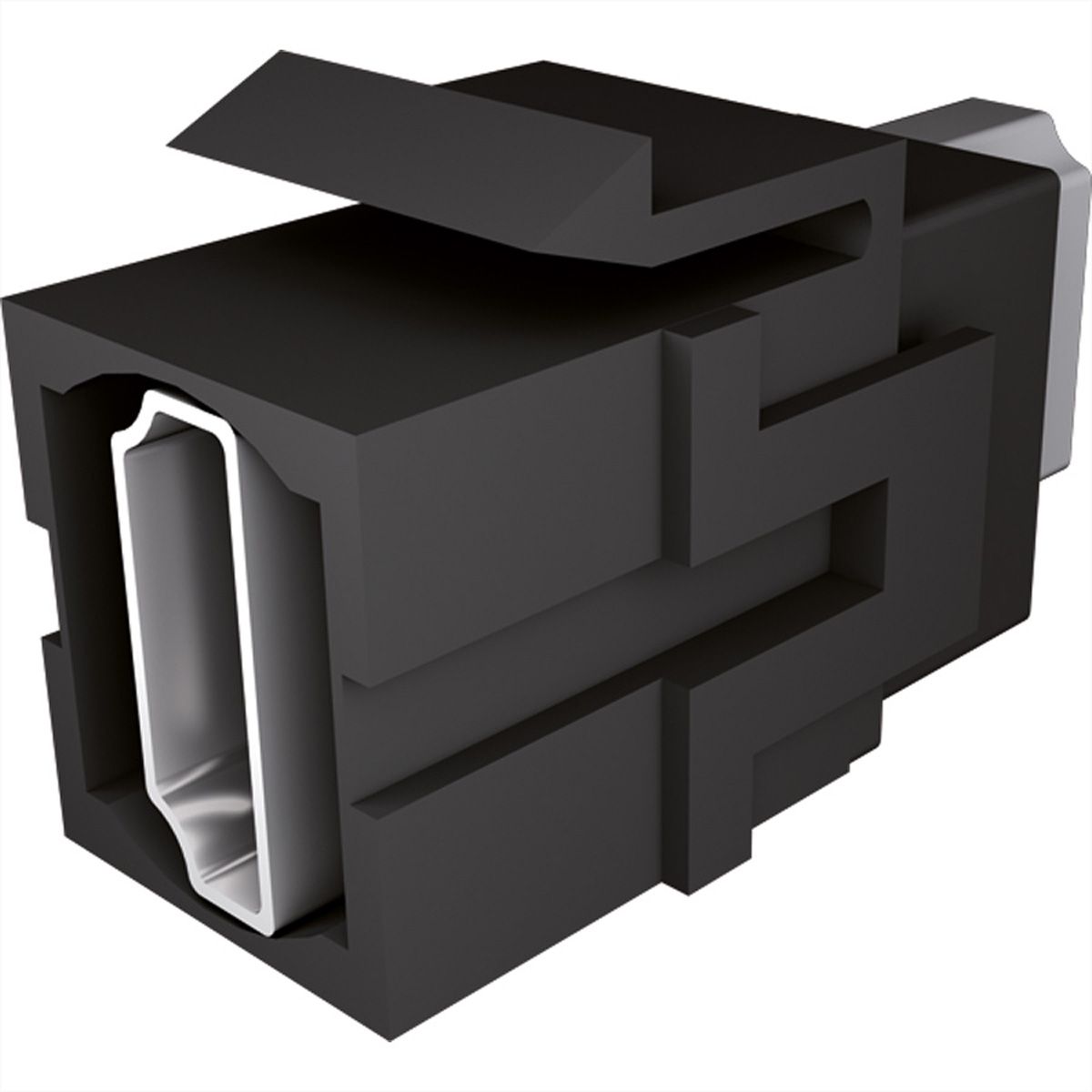 BACHMANN Keystone 4K HDMI UHD koppeling female/female zwart