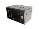 ROLINE 19-inch wandbehuizing Basic Plus 6U, 600x450 BxD zwart