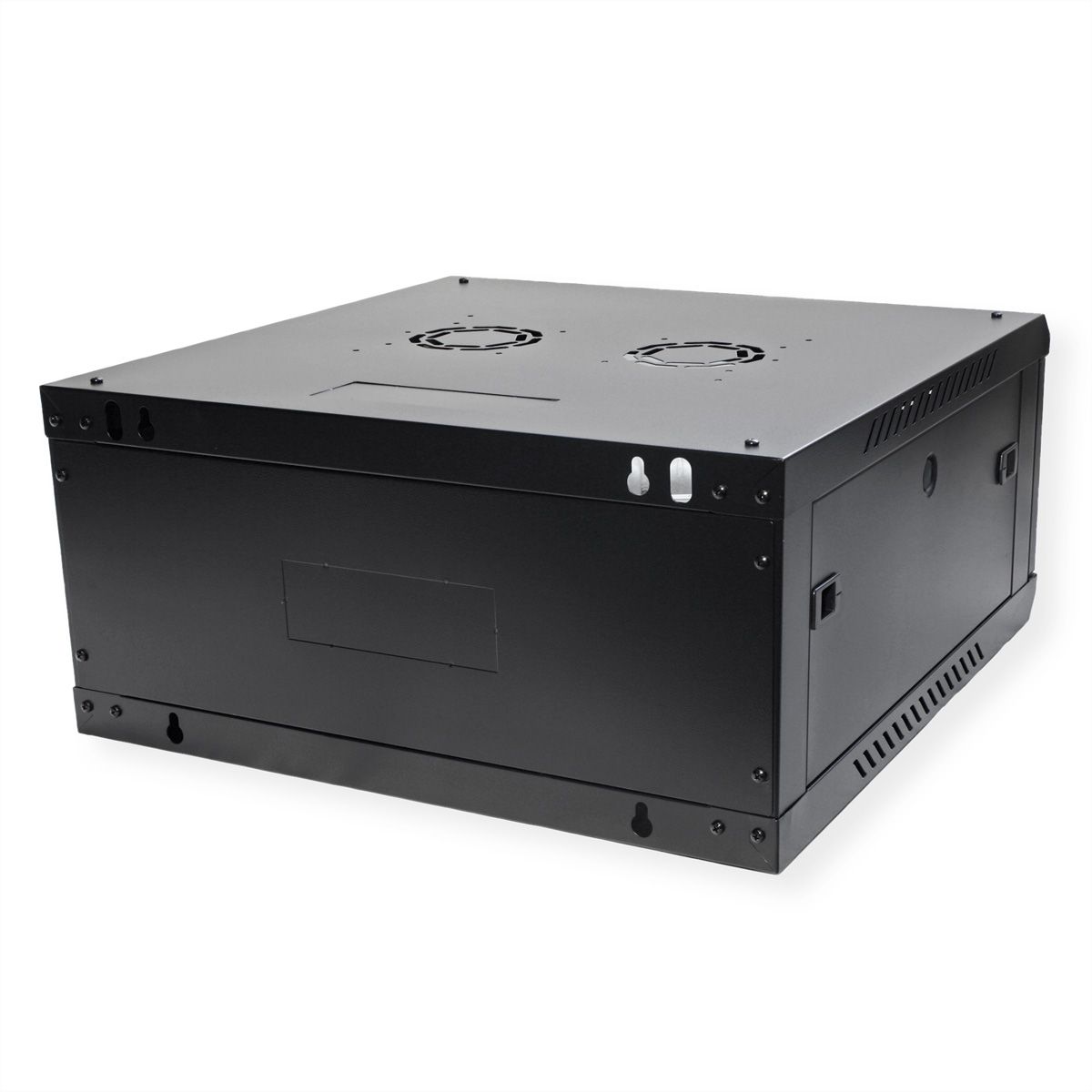 ROLINE 19" Wall Cabinet Basic Plus 4U, 600x600 BxT black