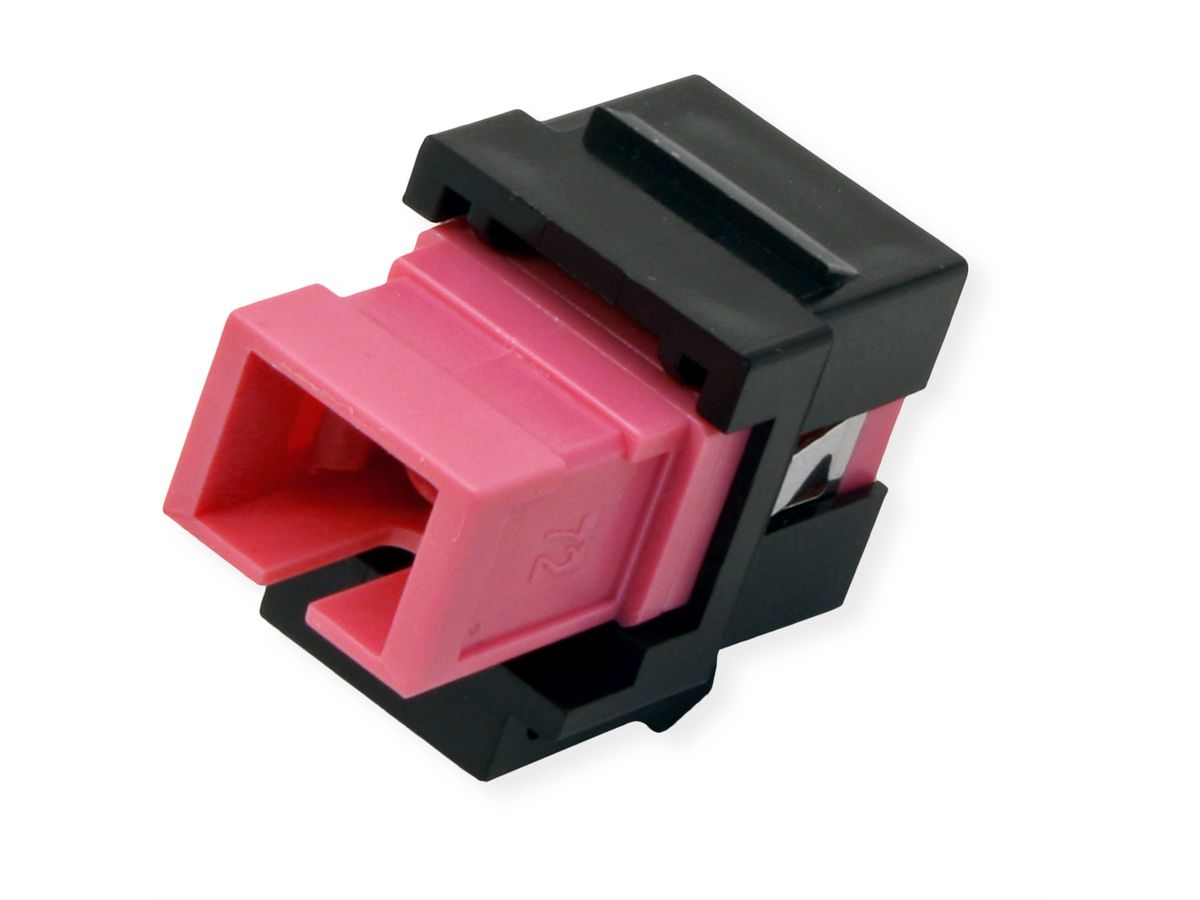 ROLINE Keystone glasvezeladapter SC/SC Simplex, Multimode, OM4