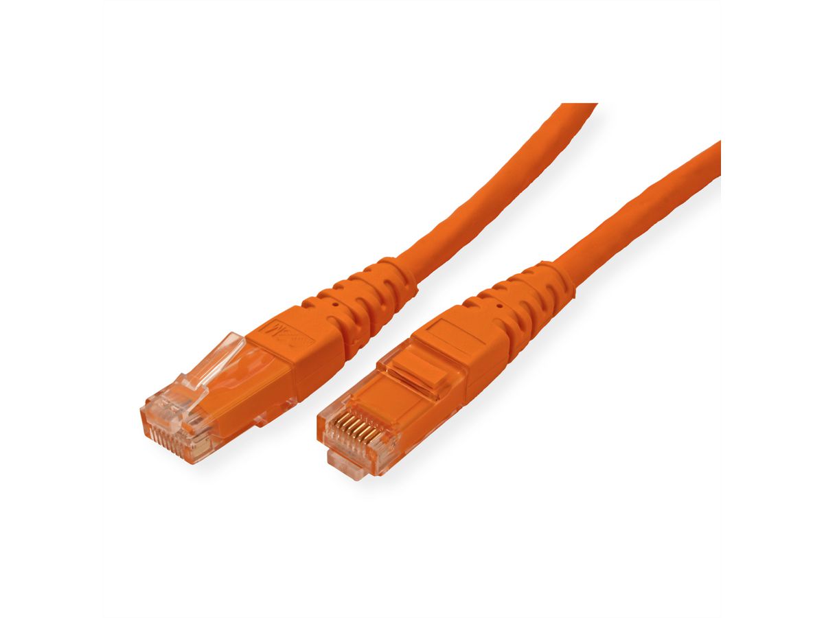 ROLINE UTP Patch Cord, Cat.6 (Class E), orange, 1 m