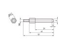 SCHROFF EuropacPRO Coding Peg SNCF, Diameter 6.5mm