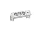 BACHMANN DESK2 wit 3xCEE7/3 0,2m GST18 RAL9010