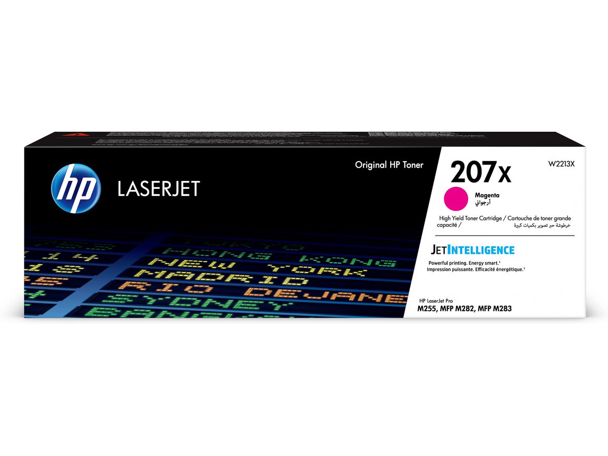 HP 207X originele high-capacity magenta LaserJet tonercartridge