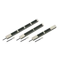 SCHROFF Socket Strip, IEC C13 With Open End Connection Cable, 16x IEC C13