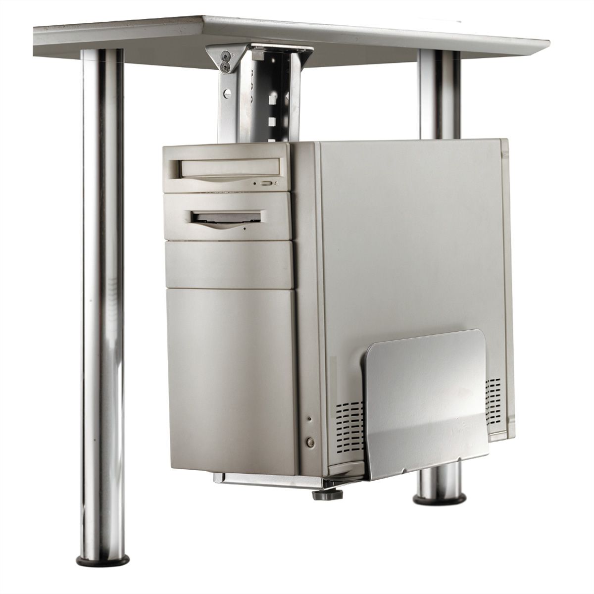 ROLINE PC houder zilver