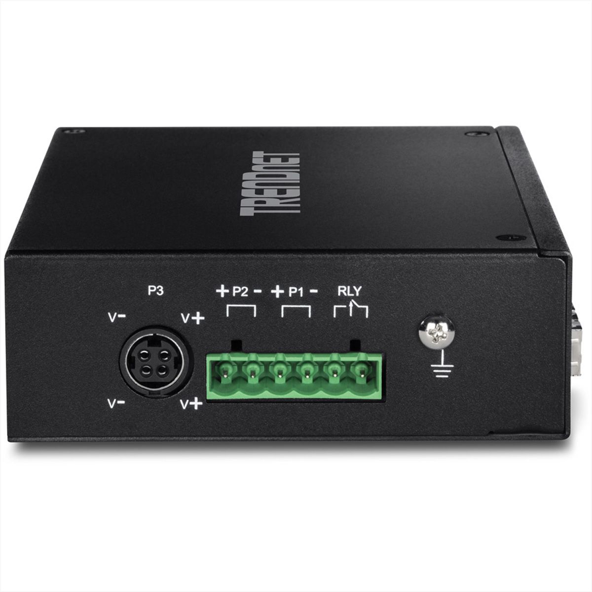 TRENDnet TI-PG62 6-Port Gigabit Switch PoE+ DIN-Rail Industrial