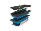 Xilence M2SSD.B.ARGB M.2 2280 SSD PCIe NVMe/SATA Cooler, 3PIN ARGB 5V, Passive
