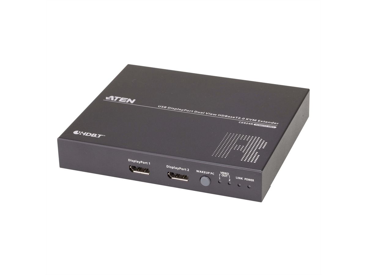 ATEN CE924 USB DisplayPort Dual Display HDBaseT 2.0 KVM extender
