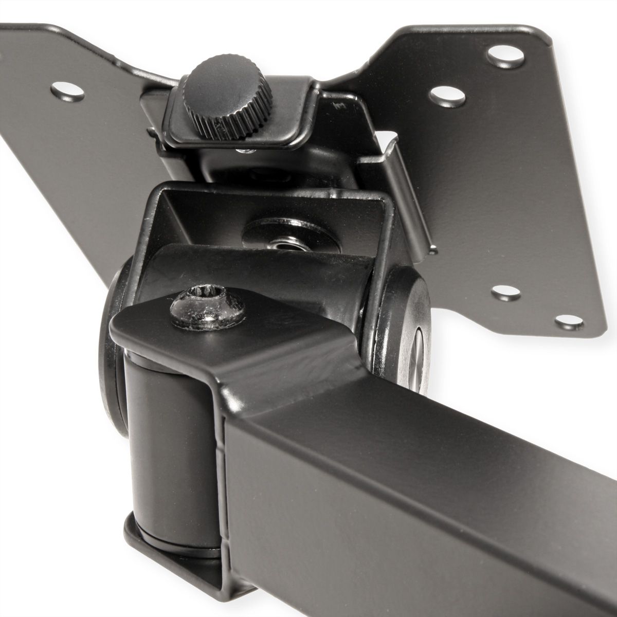 VALUE Heavy Duty Monitor Arm, Pole-Mounted, 17–49 inch, max. 20 kg