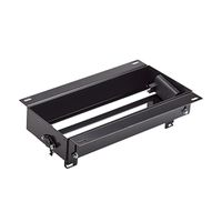 BACHMANN TOP FRAME UT 4gang without flap housing black