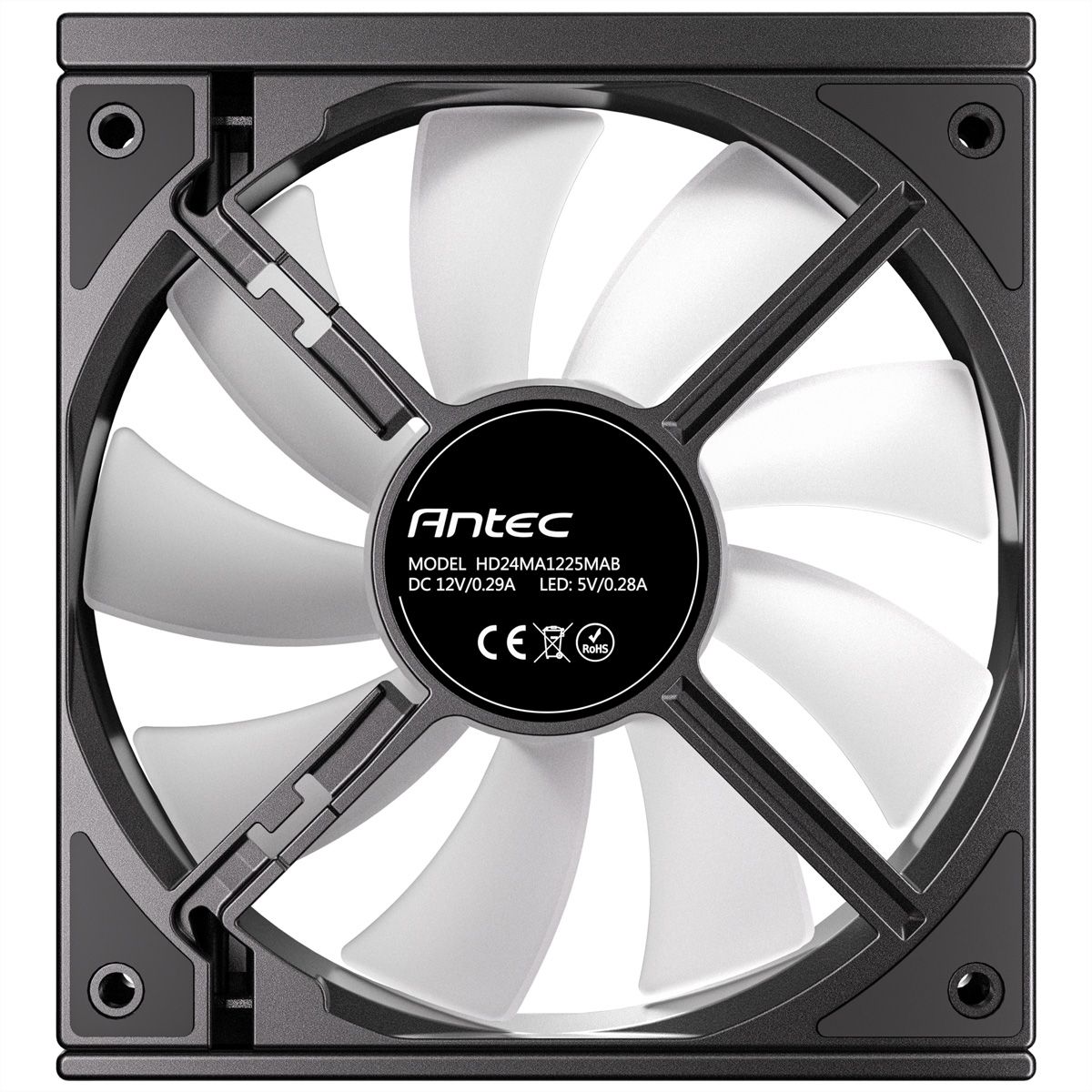 ANTEC C120 ARGB Fan PC Case Fan 120mm 3-In-1-Pack, black
