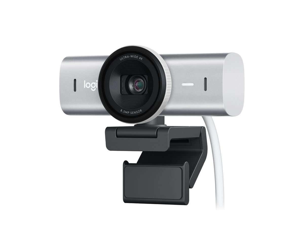 Logitech MX Brio webcam 3840 x 2160 Pixels USB 3.2 Gen 1 (3.1 Gen 1) Grijs