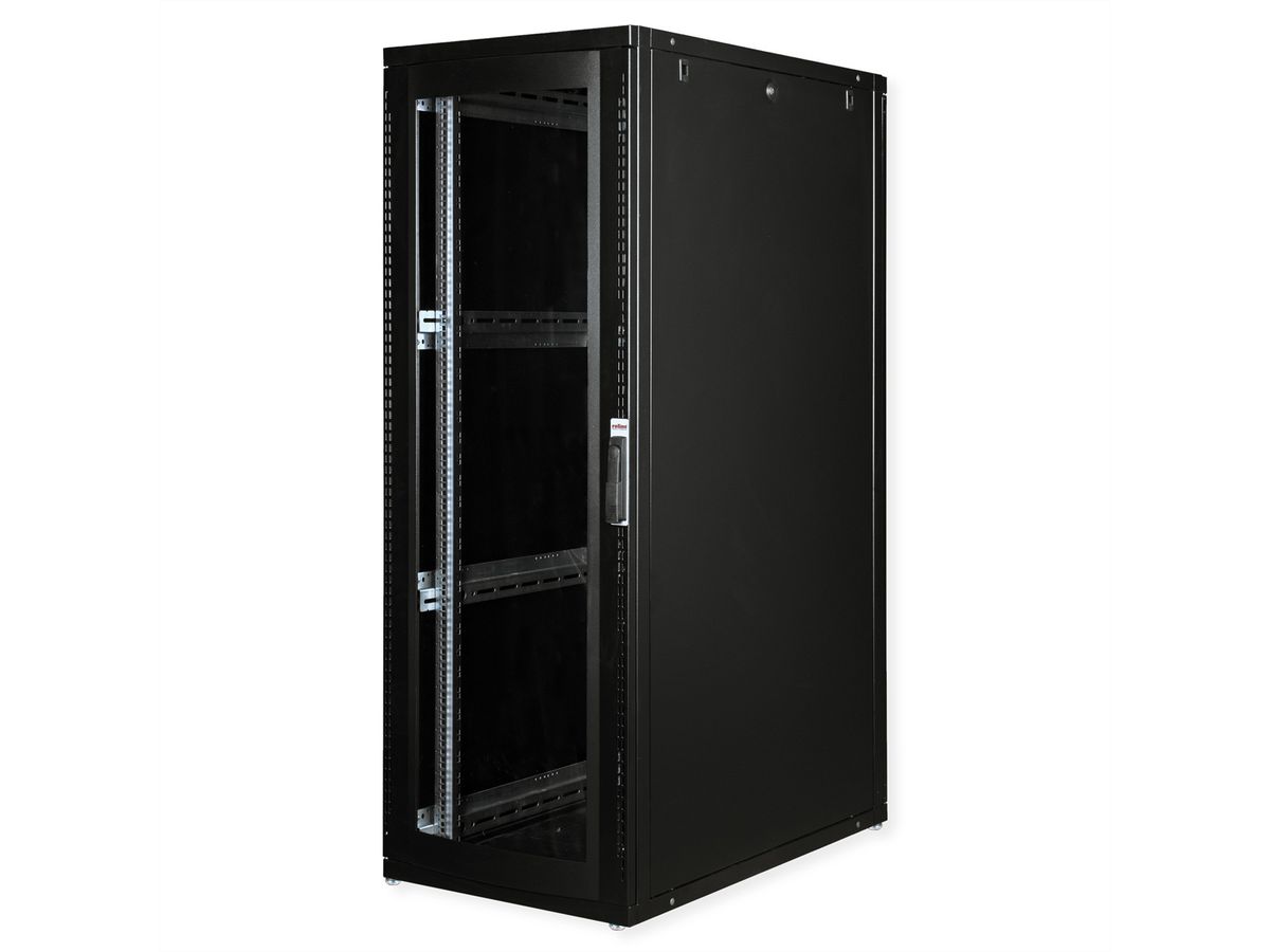 ROLINE 19-inch server rack Pro 36 U, 600x1000 BxD zwart plexiglas