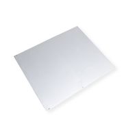 SCHROFF Front Panel, Refrofit Shielding, 6 U, 63 HP, 2.5 mm, Al, Anodized, Untreated Edges