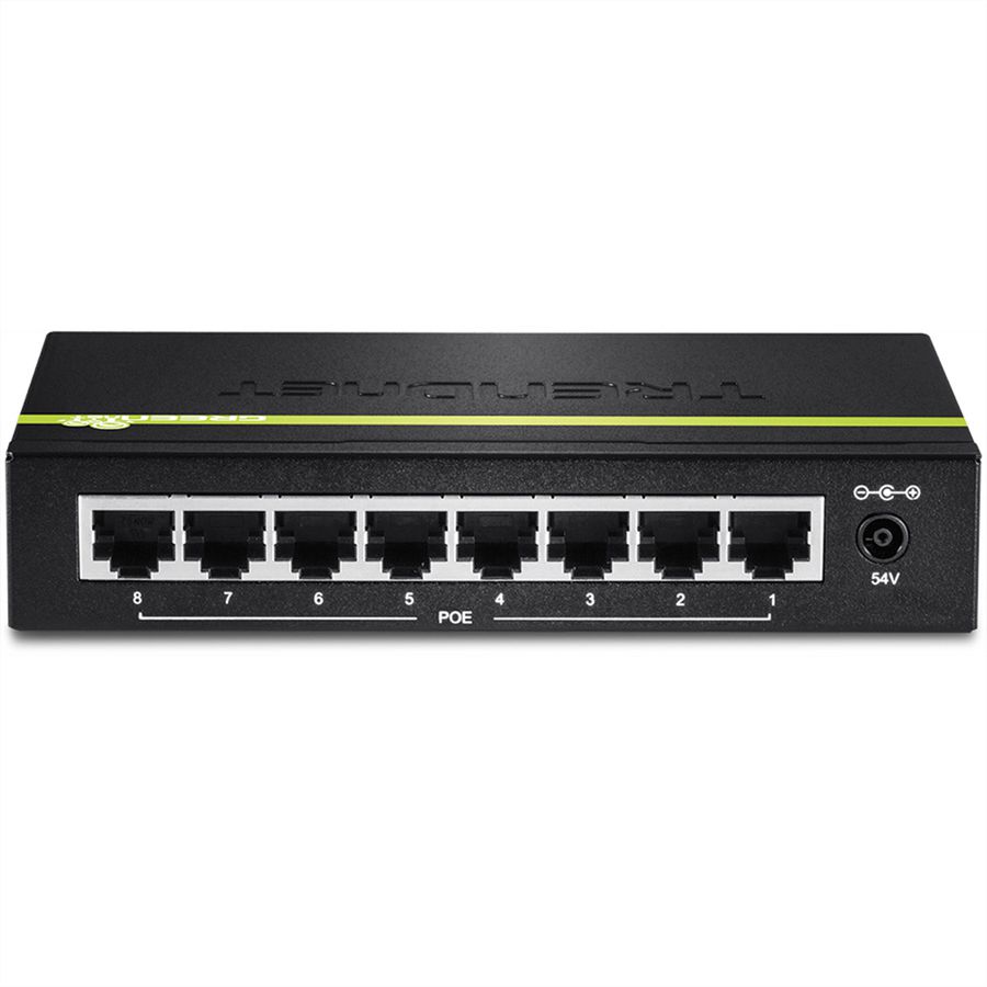 TRENDnet TPE-TG80g 8-Port PoE Switch GREENnet Gigabit