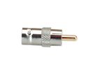 TELEGÄRTNER Adapter BNC-Buchse / Cinch-Stecker
